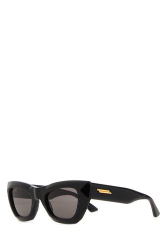 Black Acetate Sunglasses - Bottega Veneta - Modalova