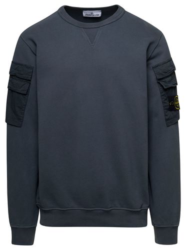 Logo Sleeve Cargo Pocket Sweatshirt - Stone Island - Modalova