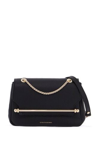 Black Calfskin Mini Bag With Gold Chain - Strathberry - Modalova