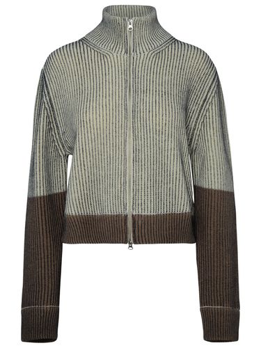 Two-tone Wool Blend Turtleneck Sweater - MM6 Maison Margiela - Modalova