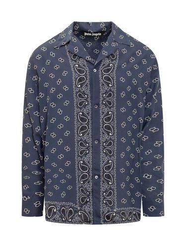 Paisley Print Bowling Shirt - Palm Angels - Modalova