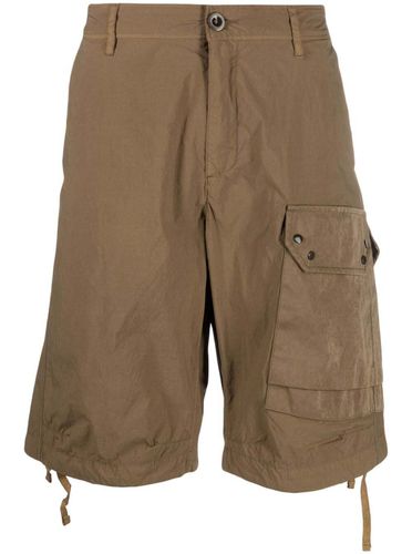 Bermuda Shorts In Brown Cotton Blend Man - Ten C - Modalova