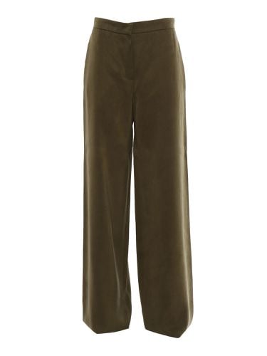 Gardena Khaki Trousers - Max Mara Studio - Modalova