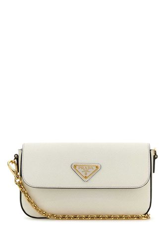 Prada White Leather Crossbody Bag - Prada - Modalova