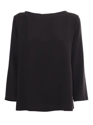 Antonelli Black Blouse - Antonelli - Modalova