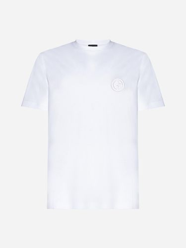 Giorgio Armani Logo Cotton T-shirt - Giorgio Armani - Modalova