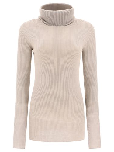 Ribbed Tube Turtleneck Jumper - Rick Owens - Modalova