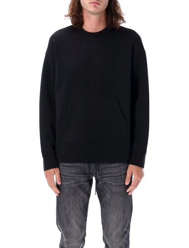 Embossed Logo Sweatshirt - Emporio Armani - Modalova