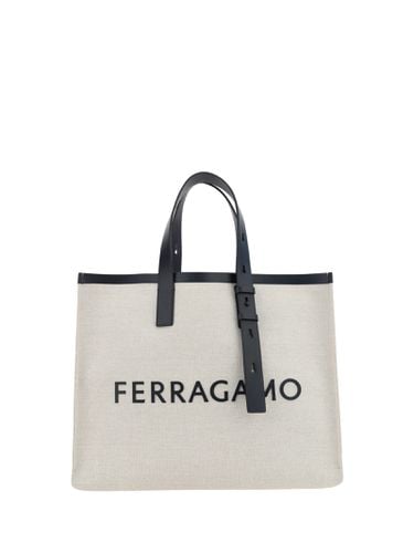 Ferragamo Shopping Bag - Ferragamo - Modalova