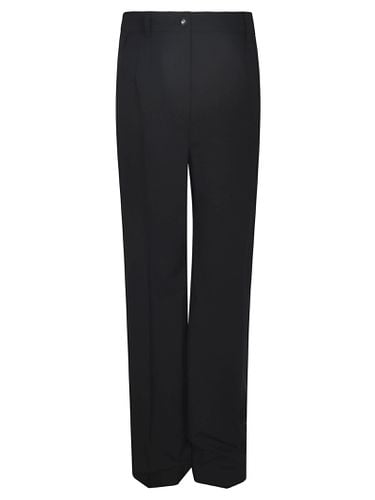 Straight Buttoned Trousers - Dolce & Gabbana - Modalova