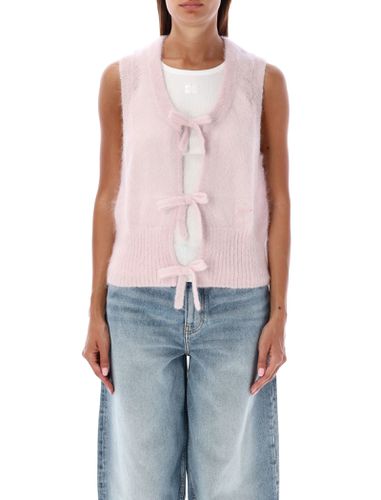 Ganni Light Mohair Tie Vest - Ganni - Modalova