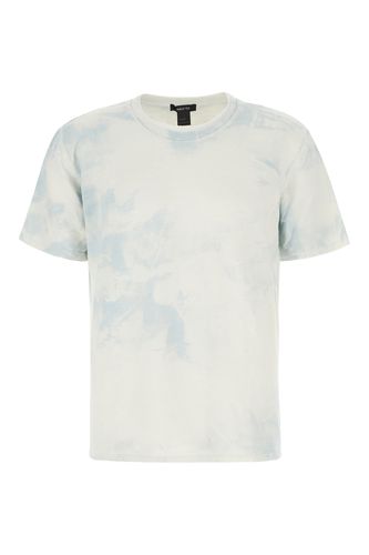 Multicolor Stretch Linen Blend T-shirt - Avant Toi - Modalova