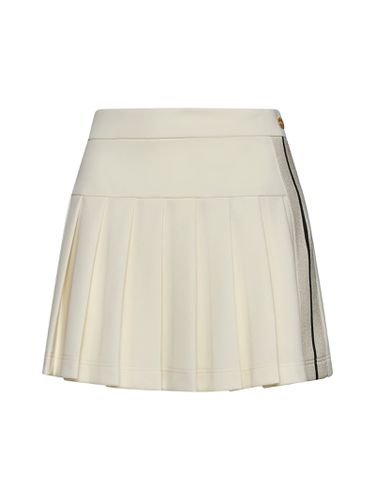 Palm Angels Pleated Mini Skirt - Palm Angels - Modalova