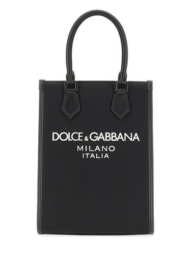 Borsa Small Con Logo - Dolce & Gabbana - Modalova