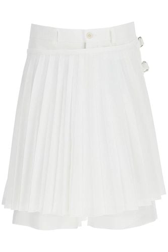 Asymmetric Pleated Skorts - Comme Des Garçons Homme Plus - Modalova