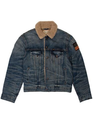 Faded Effect Denim Trucker Jacket - Ralph Lauren - Modalova