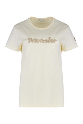 Moncler Logo Print T-shirt - Moncler - Modalova