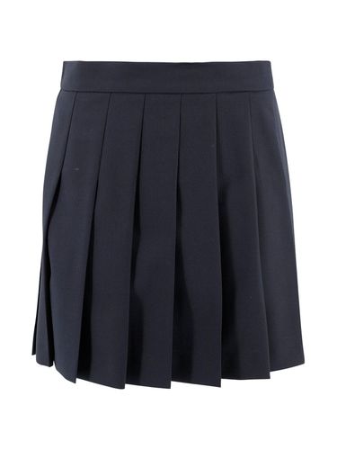 Max Mara Studio Pleated Mini Skirt - Max Mara Studio - Modalova