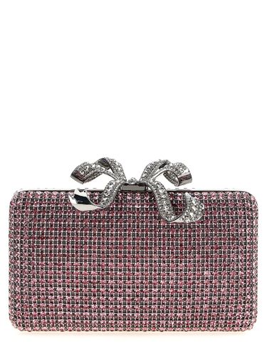 Crystal Box Clutch - self-portrait - Modalova
