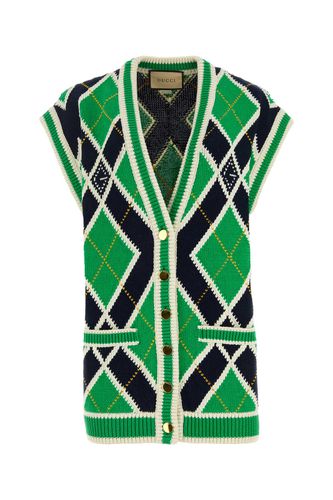 Gucci Embroidered Cotton Vest - Gucci - Modalova