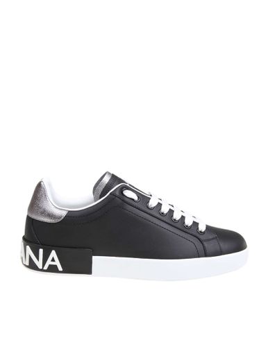 Portofino Sneakers In Leather - Dolce & Gabbana - Modalova