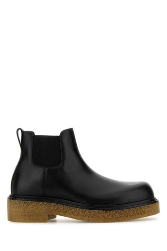 Leather Haddock Ankle Boots - Bottega Veneta - Modalova