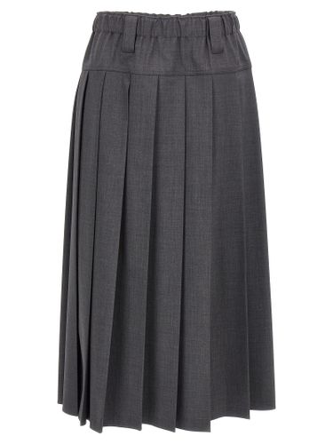 Brunello Cucinelli Pleated Skirt - Brunello Cucinelli - Modalova