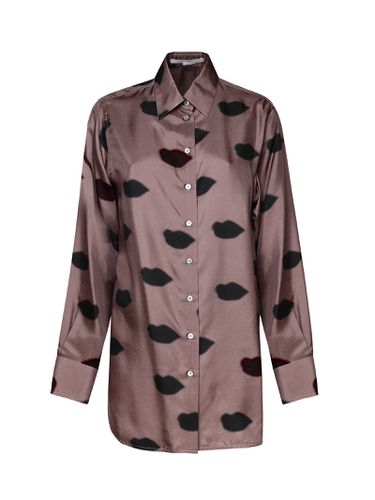 Boyfriend Style Lips Shirt - Stella McCartney - Modalova