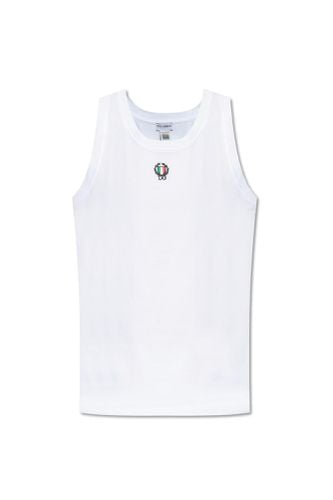 Dolce & Gabbana Sleeveless T-shirt - Dolce & Gabbana - Modalova