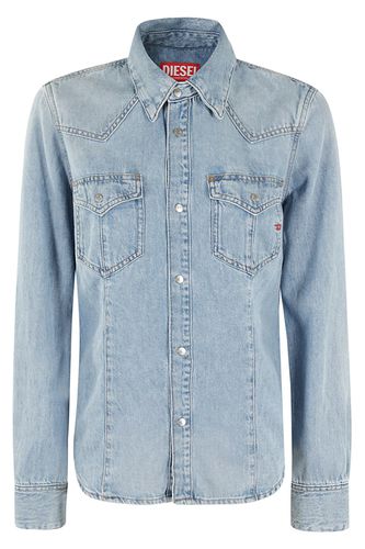 Diesel Long-sleeved Denim Shirt - Diesel - Modalova