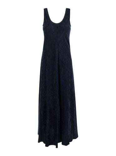 Forte_Forte Long Dress With U Neck In Velvet Woman - Forte Forte - Modalova