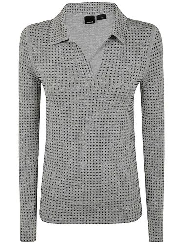 Kooser Embellished Jersey Shirt - Pinko - Modalova