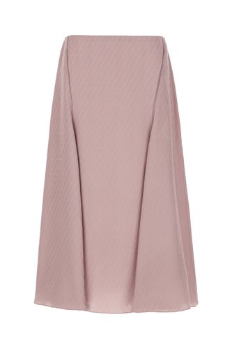 Fendi Mauve Silk Skirt - Fendi - Modalova