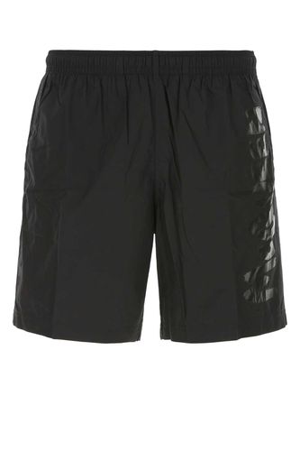 Black Nylon Swimming Shorts - Alexander McQueen - Modalova