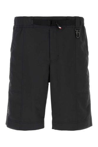 Black Polyester Bermuda Shorts - Moncler Grenoble - Modalova