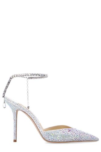 Saeda 100 Embellished Pointed-toe Pumps - Jimmy Choo - Modalova