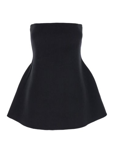 Top Bustier With Straight Neckline In Wool Woman - Róhe - Modalova