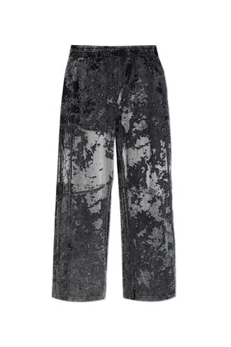 Pants With Raw Finish P-martis-show - Diesel - Modalova