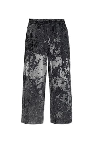 Pants With Raw Finish P-martis-show - Diesel - Modalova