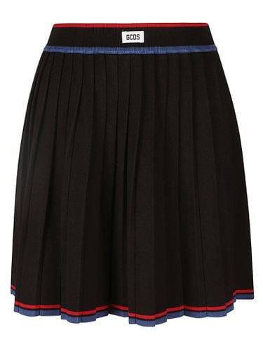 GCDS Pleated Knit Skirt - GCDS - Modalova