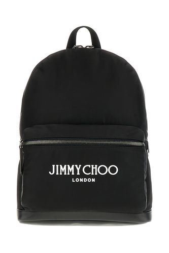 Jimmy Choo Black Nylon Backpack - Jimmy Choo - Modalova