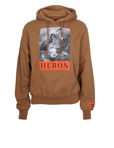 Hooded Sweatshirt With Print - HERON PRESTON - Modalova