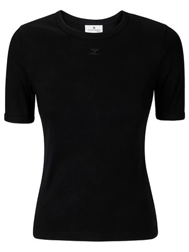 Signature Contrast T-shirt - Courrèges - Modalova