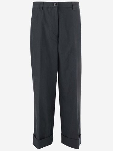 Dries Van Noten Cotton Blend Pants - Dries Van Noten - Modalova