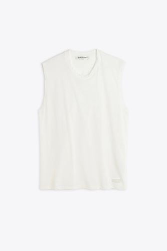 Canotta White cotton lightweight sleeveless t-shirt - Breathe Tank - Our Legacy - Modalova