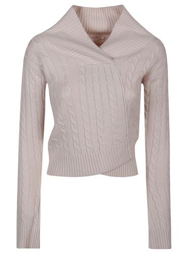 Wrap Detail Sweater - Victoria Beckham - Modalova