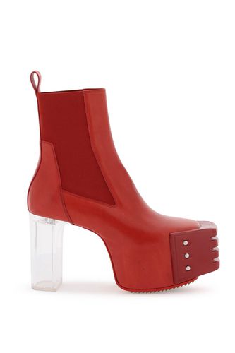 Luzor Grilled Ankle Boots - Rick Owens - Modalova