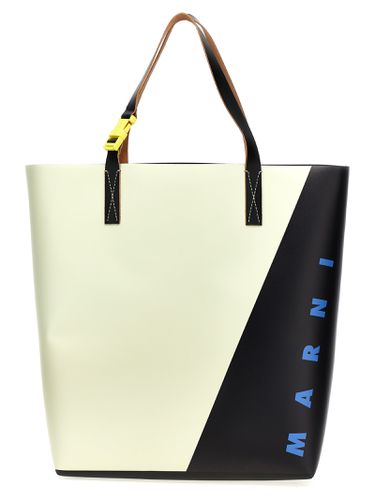 Marni Logo Shopping Bag - Marni - Modalova