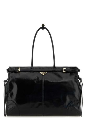 Prada Black Leather Shoulder Bag - Prada - Modalova