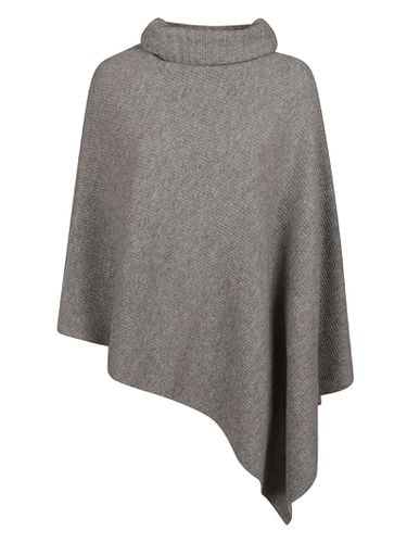 Cashmere Turtleneck Poncho - 360Cashmere - Modalova